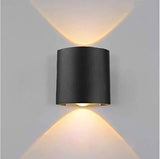 3 Watt LED Wall Lamp Indoor Outdoor Up Down - Warm White - Wall Light