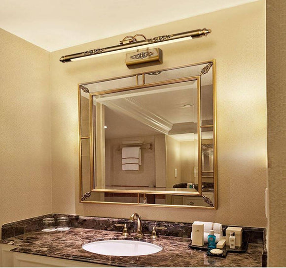Antique Led Bathroom Vanity Picture Mirror Light Wall Lamp - 3 Color in 1 - Wall Light