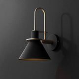 Black Gold Wall Light Wall Sconce Light Fixture Metal for Indoor Outdoor Use - Warm White - Wall Light