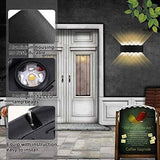 LED Waterproof Indoor Outdoor Wall Lamp Up Down 10W 220-240 V - Warm White - Wall Light