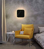 Reading Black SQUARE 3W 6W Strip light bedroom Study living room Sconce Adjustable With Switch Bedside Wall light - WARM WHITE - Wall Light