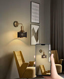 Wall Light Sconce Light Metal for Indoor Outdoor Use - Copper Gold Black - Wall Light